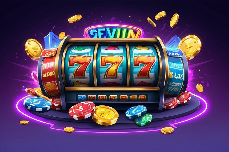 Casino slots winner, fortune of luck, 777 win banner